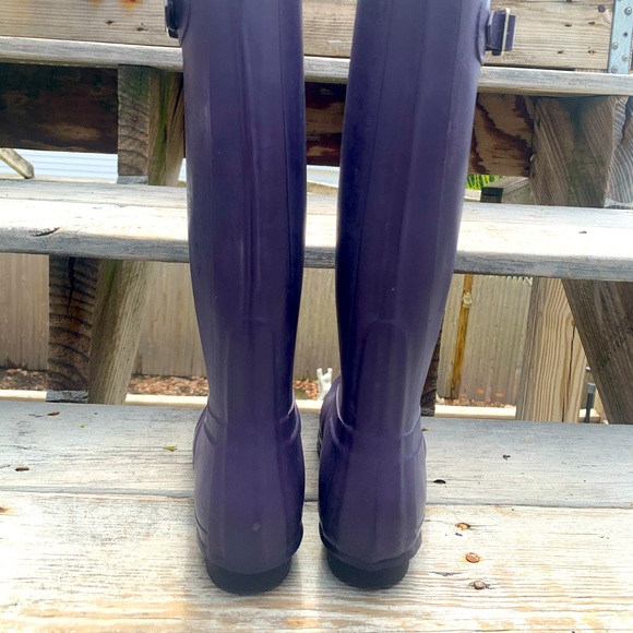 Womans size 5 HUNTER BOOTS - Picture 3 of 11